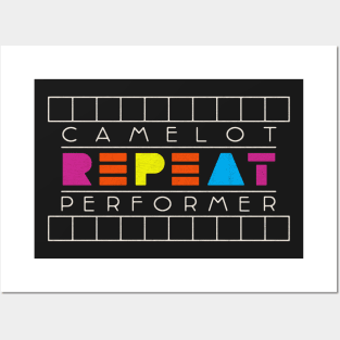 Camelot Music Repeat Performer Card Distressed Posters and Art